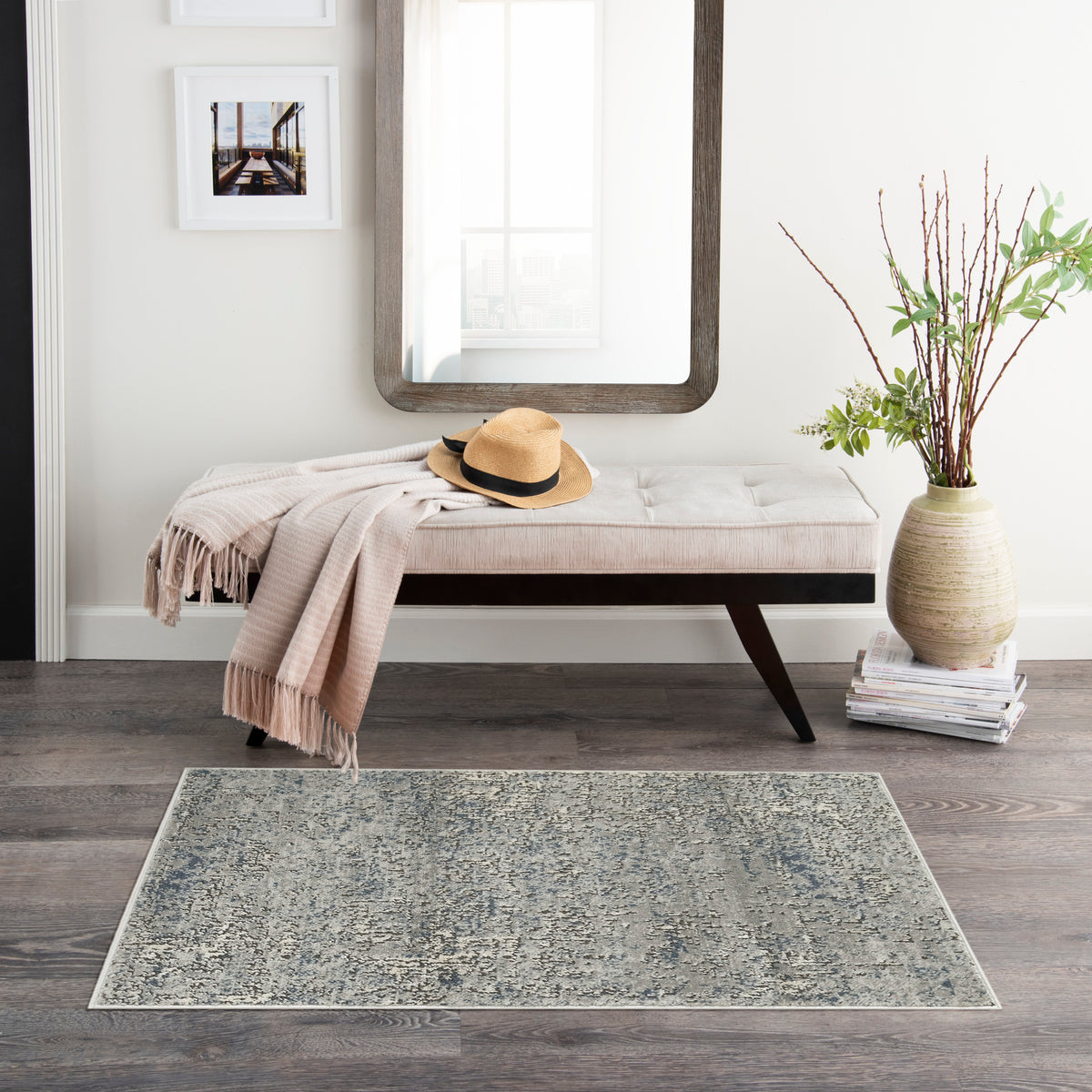 Quarry QUA17 Dark Grey Rug