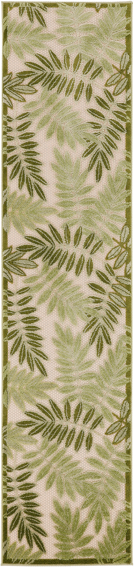 Aloha ALH18 Ivory Green Rug