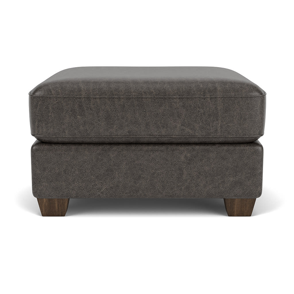 Thornton Leather Ottoman