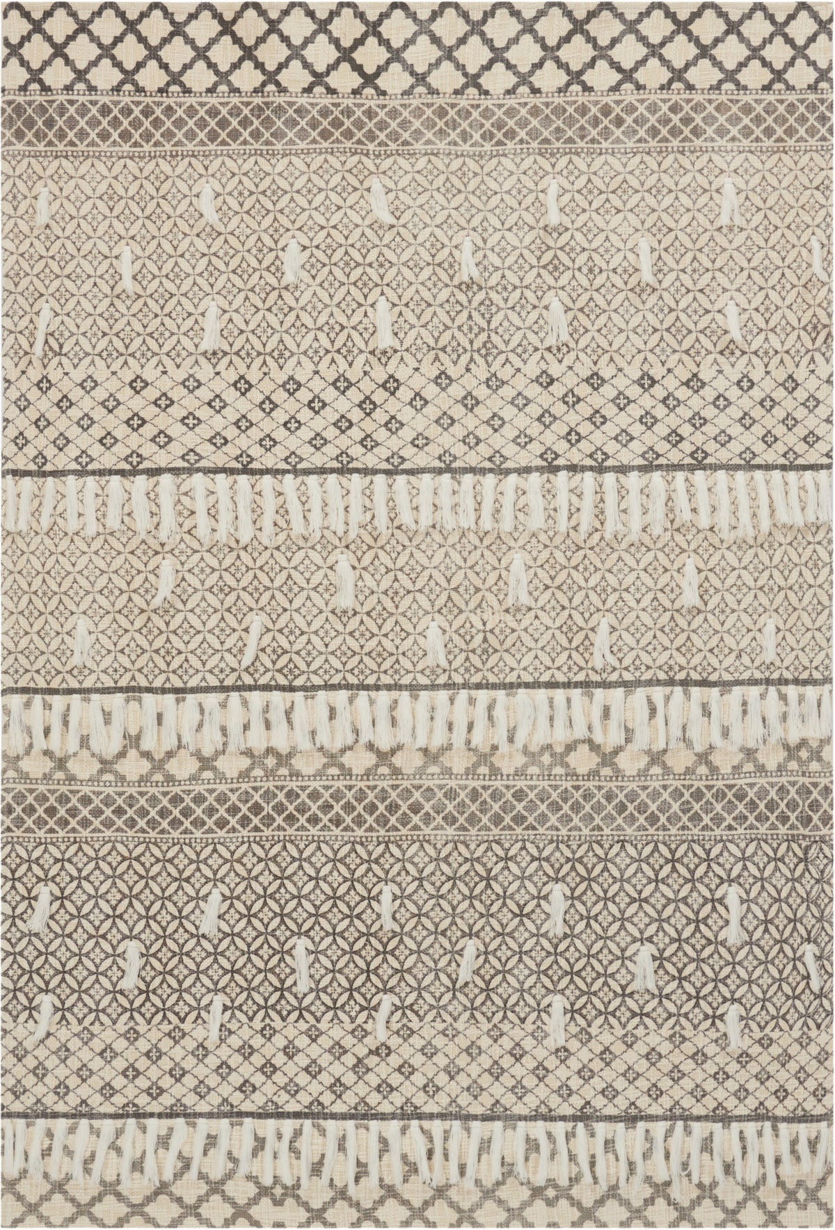 Throw BX089 Natural 50" x 60" Throw Blankets