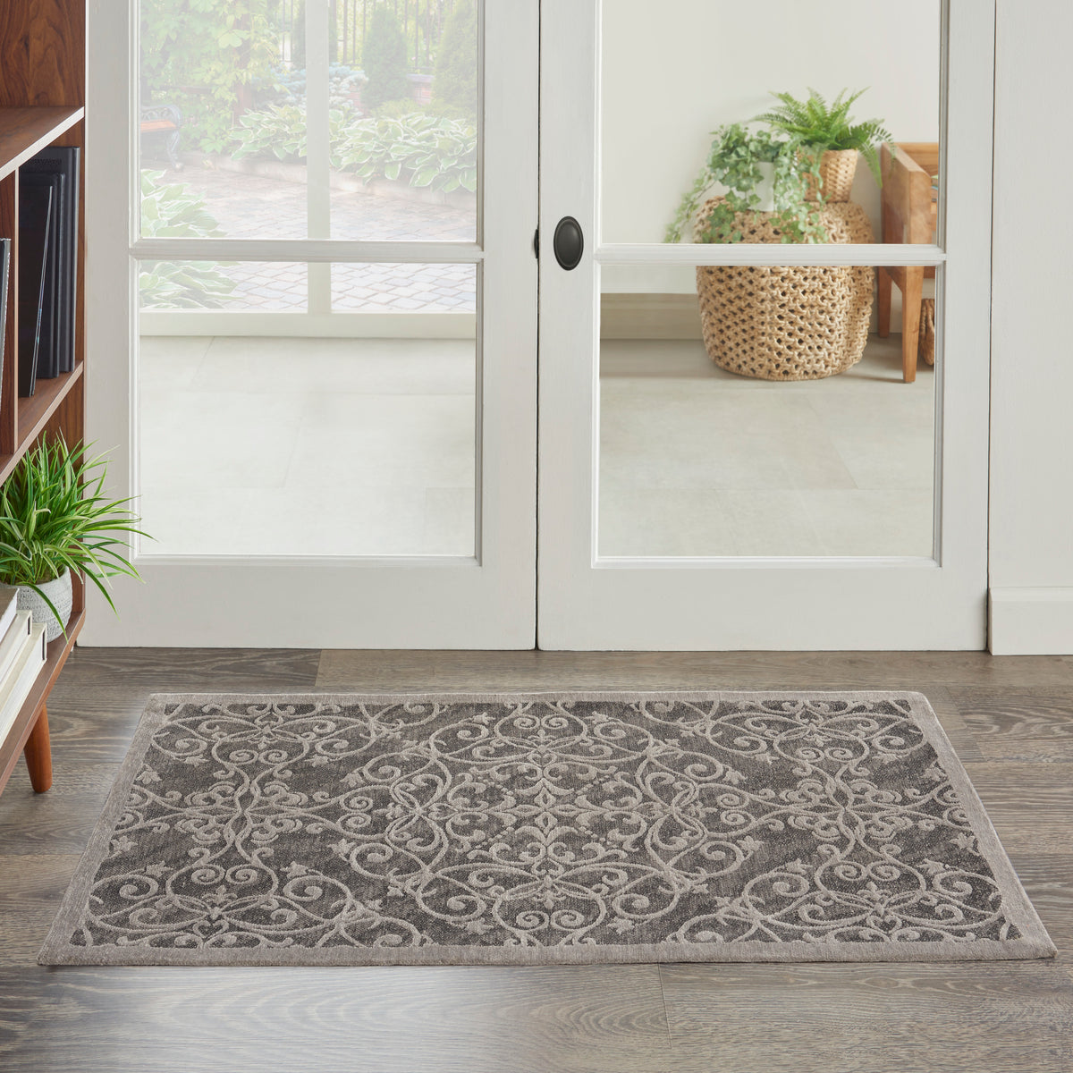 Damask DAS01 Grey Rug