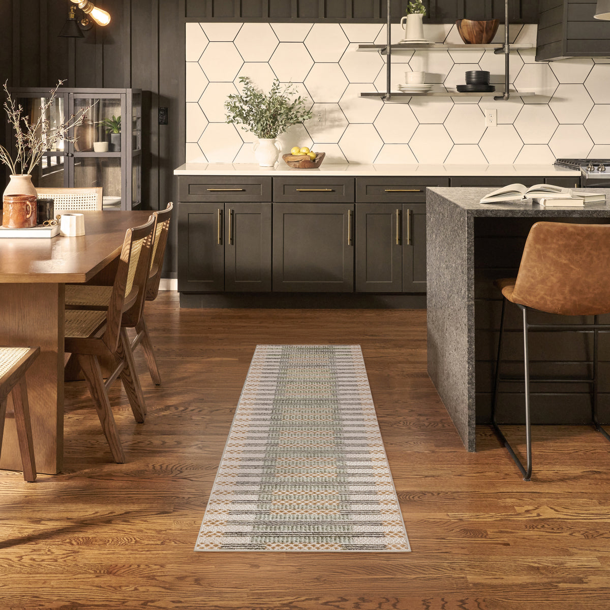 Nordic NRC15 Ivory Multicolor Rug