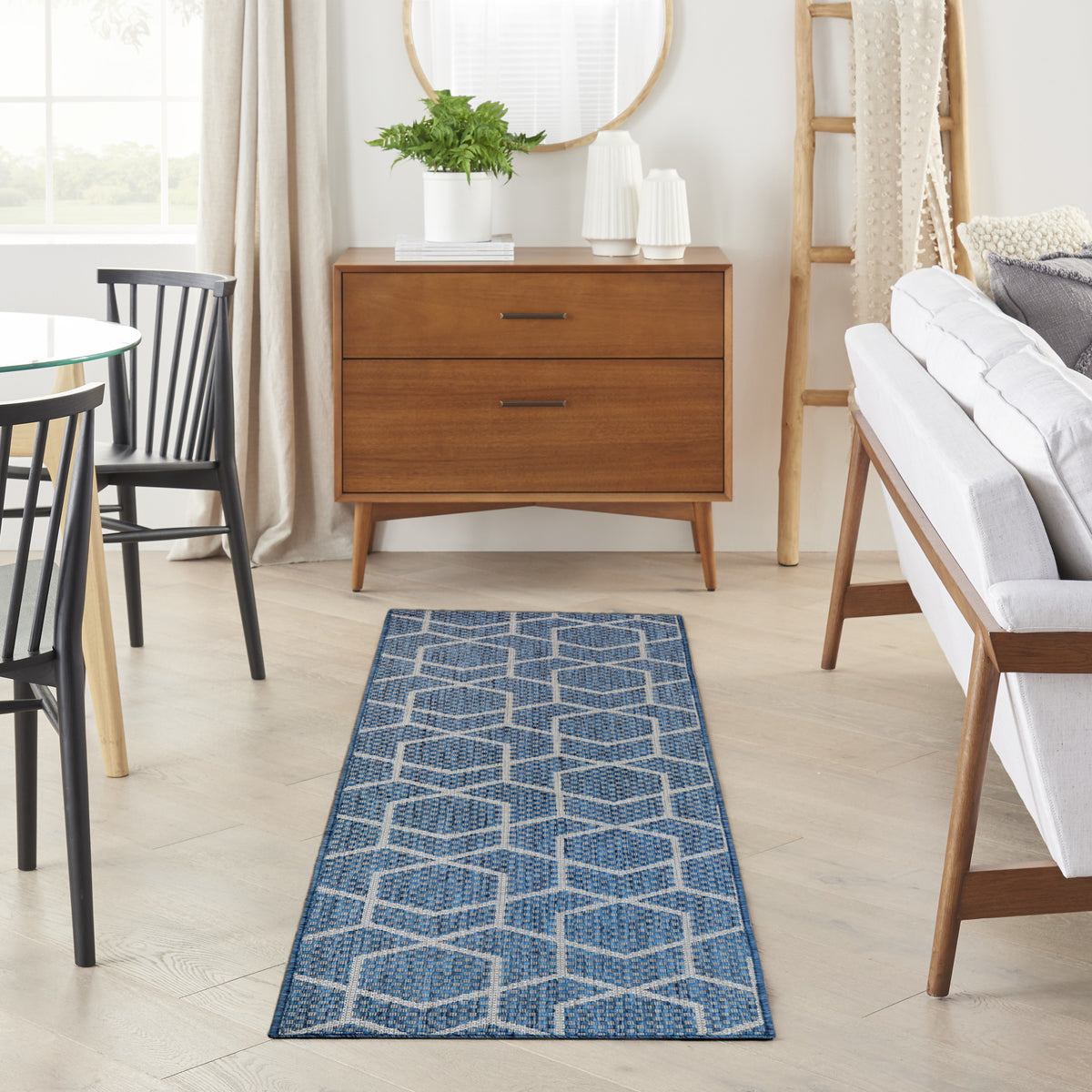 Horizon Indoor/Outdoor HOZ01 Denim Rug