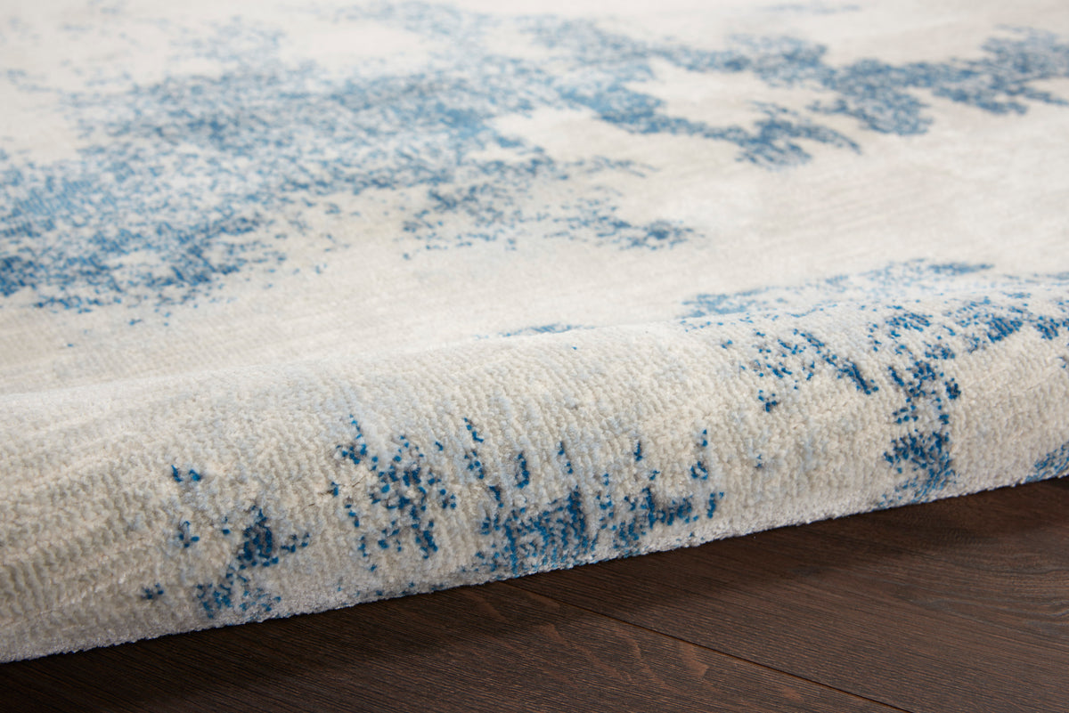 Etchings ETC03 Ivory/Light Blue Rug