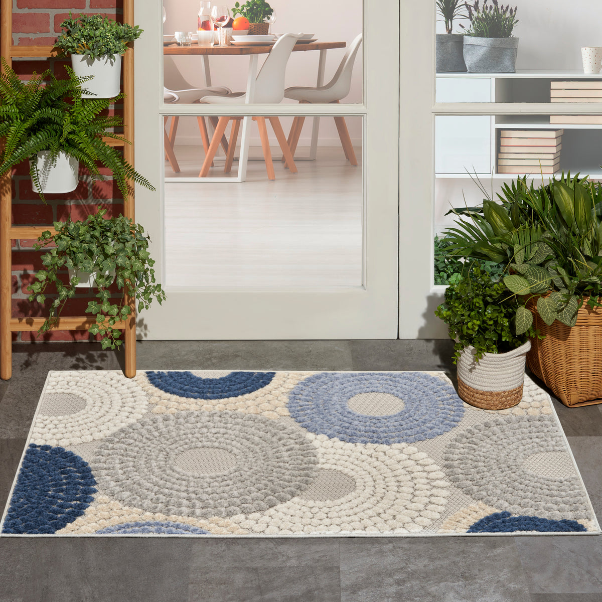 Aloha ALH29 Blue Grey Rug