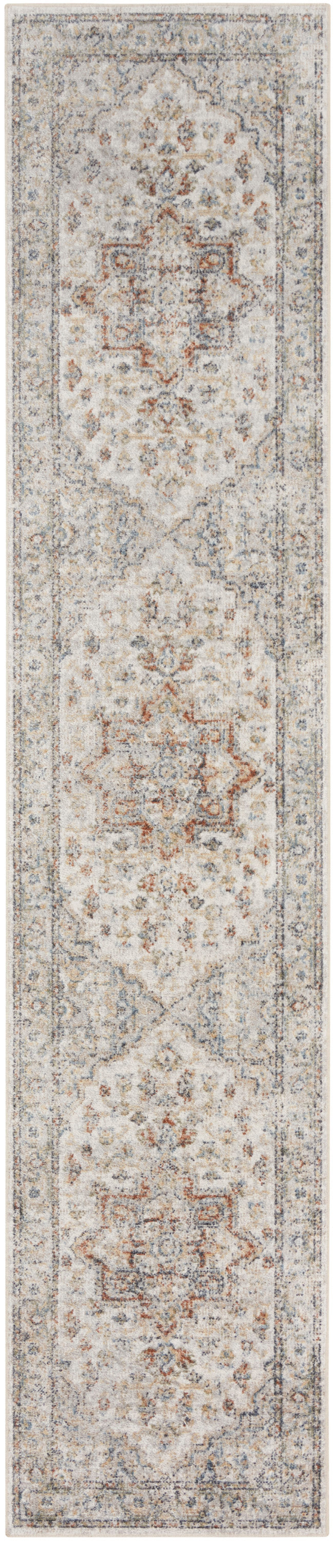Astra Machine Washable ASW12 Grey Multicolor Rug