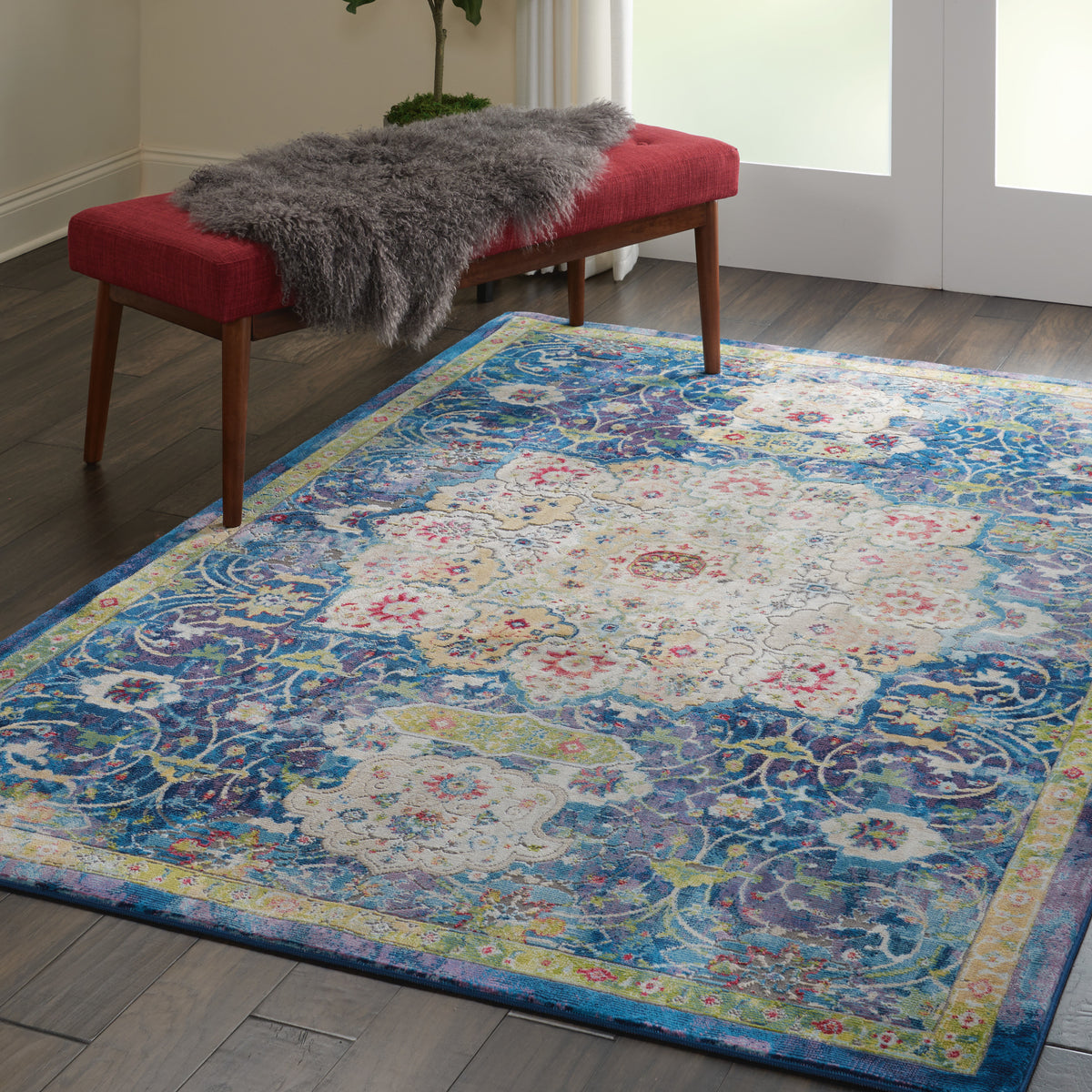 Ankara Global ANR03 Blue Rug