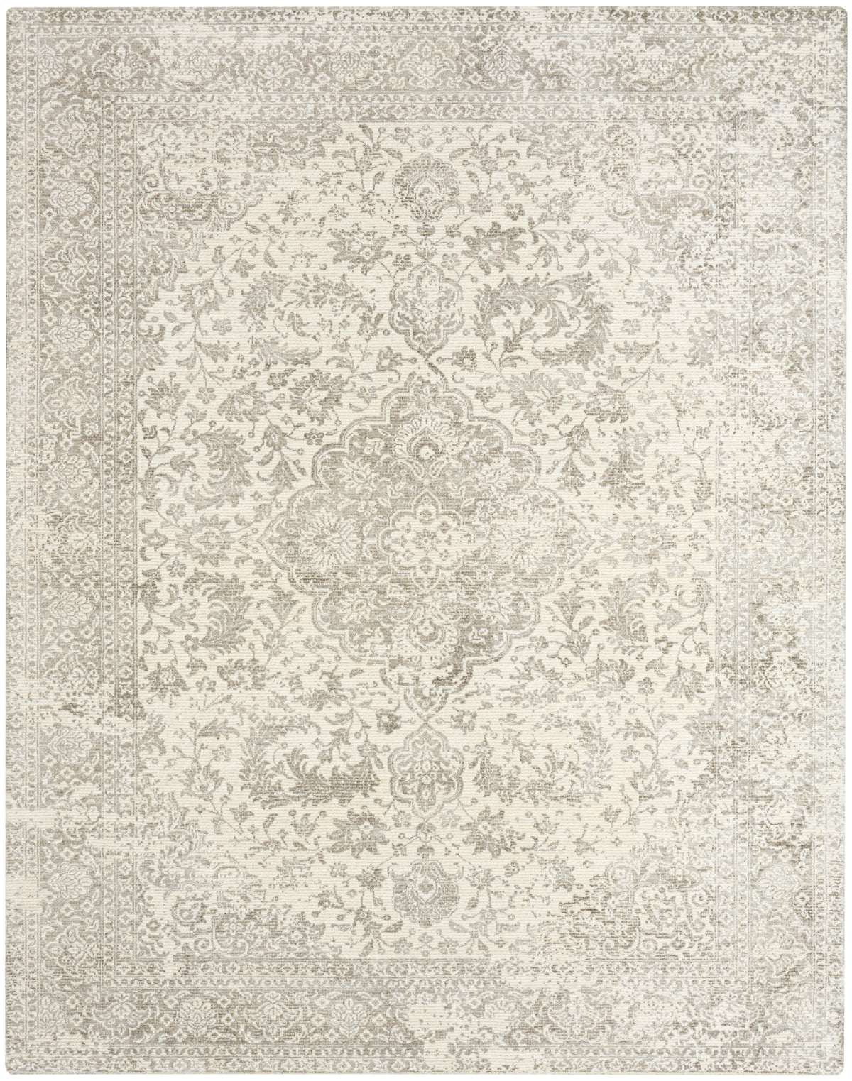 Azalea AZA01 Ivory Grey Rug
