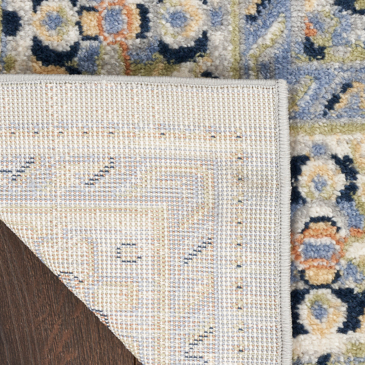 Nourison Essentials Persian NRE07 Blue Rug