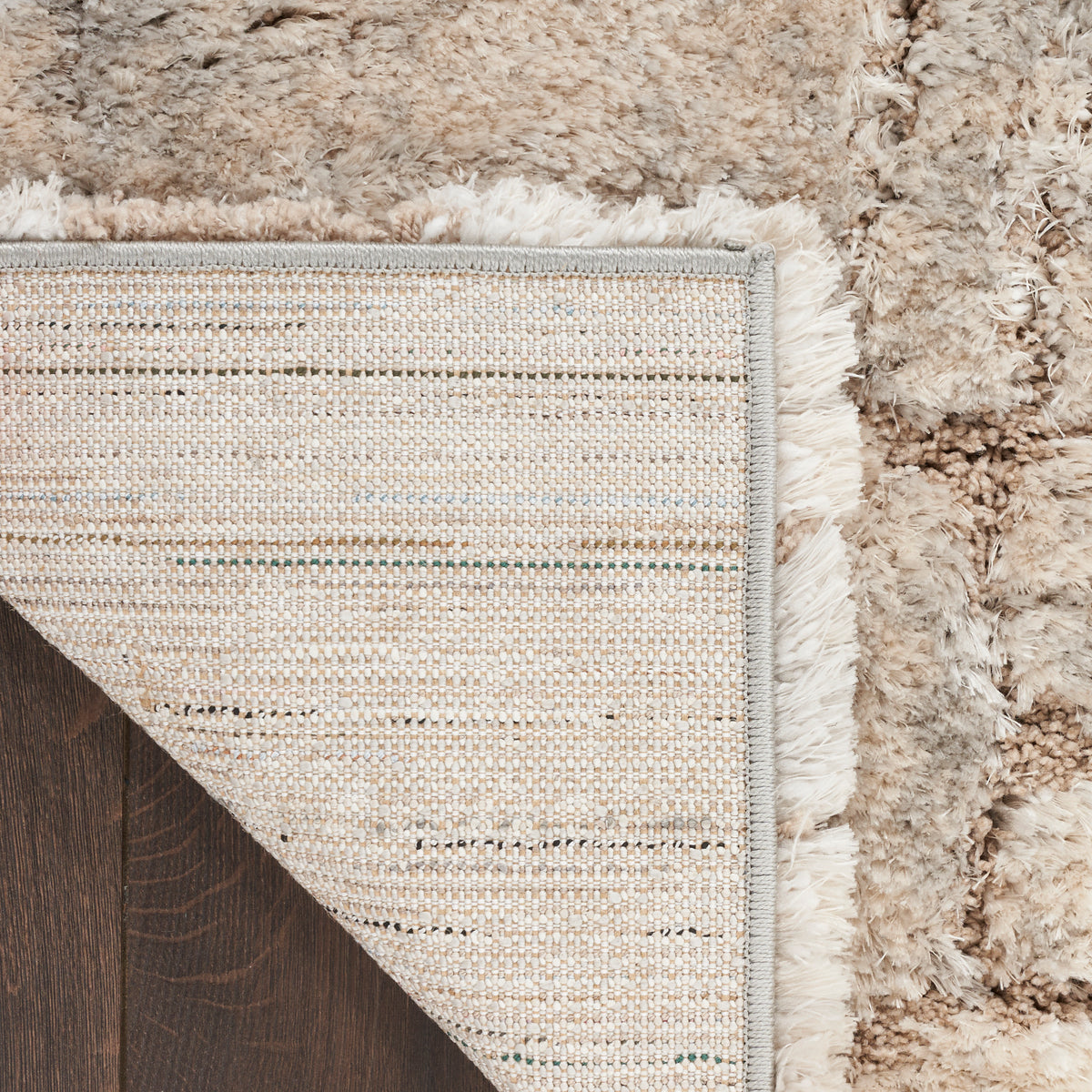 Dreamy Shag DRS09 Ivory Beige Rug