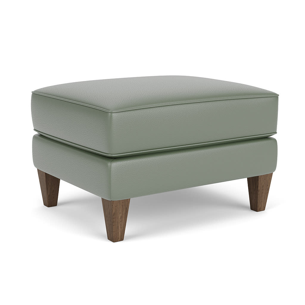 Digby Leather Ottoman