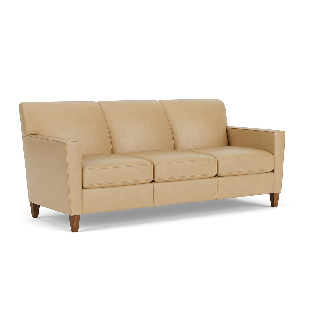 Digby Leather Sofa 80" W
