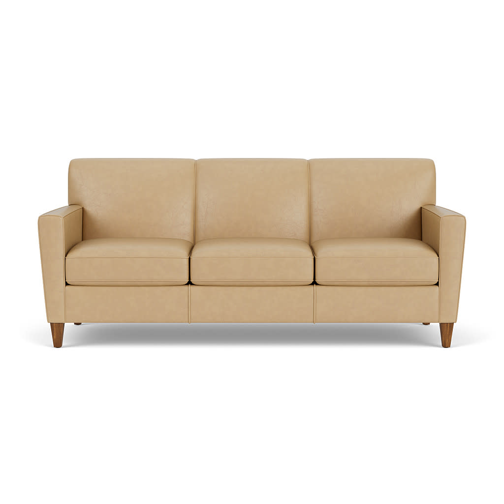 Digby Leather Sofa 80" W