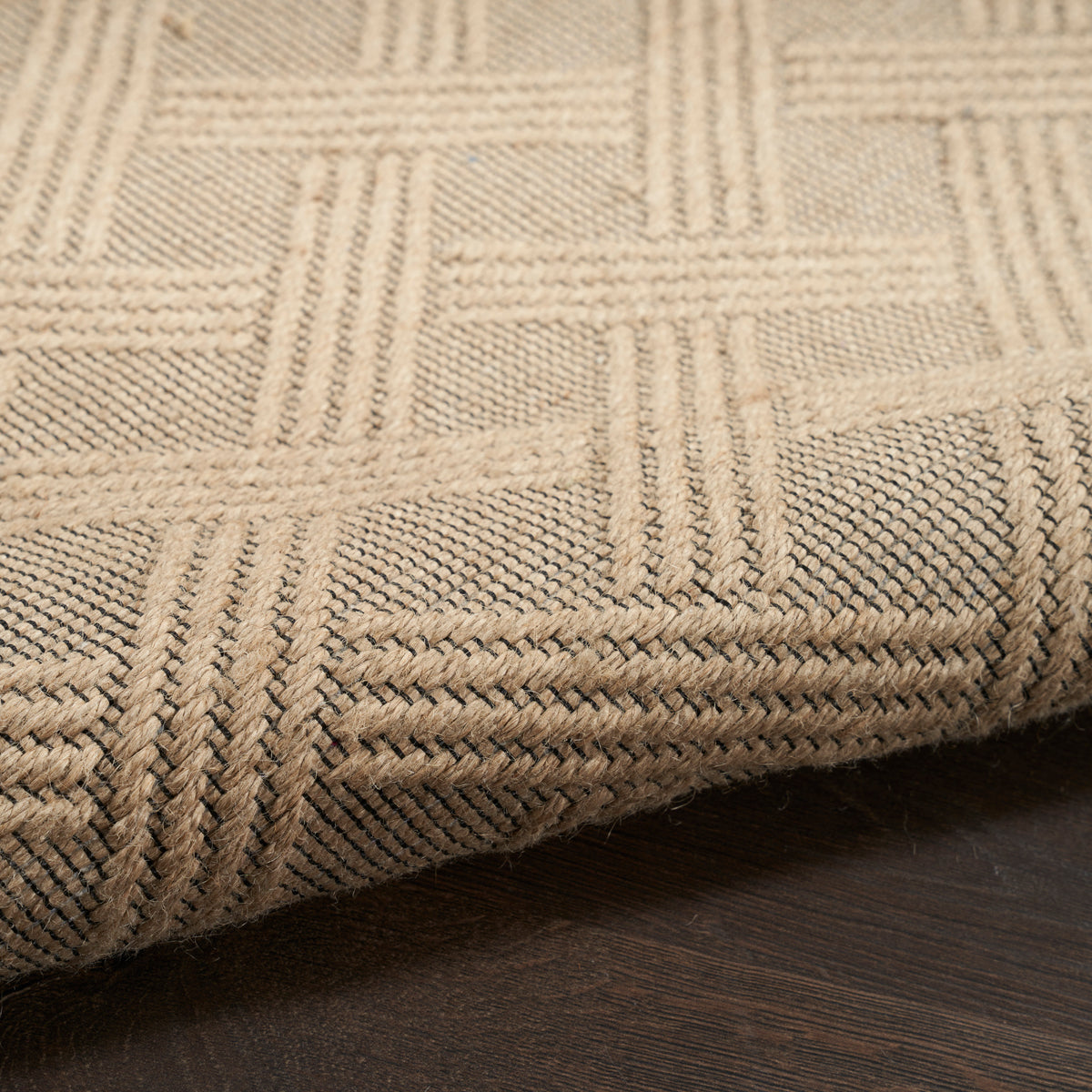 Washable Jute WSJ02 Natural Rug