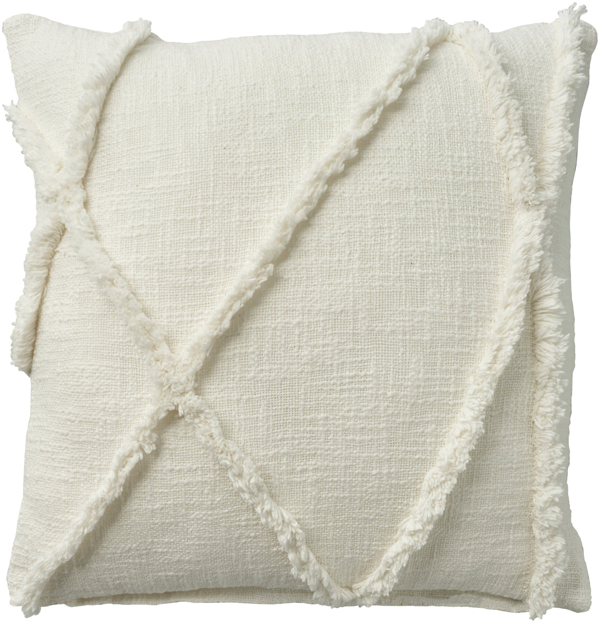 Lifestyle SH018 White 18" x 18" Throw Pillows