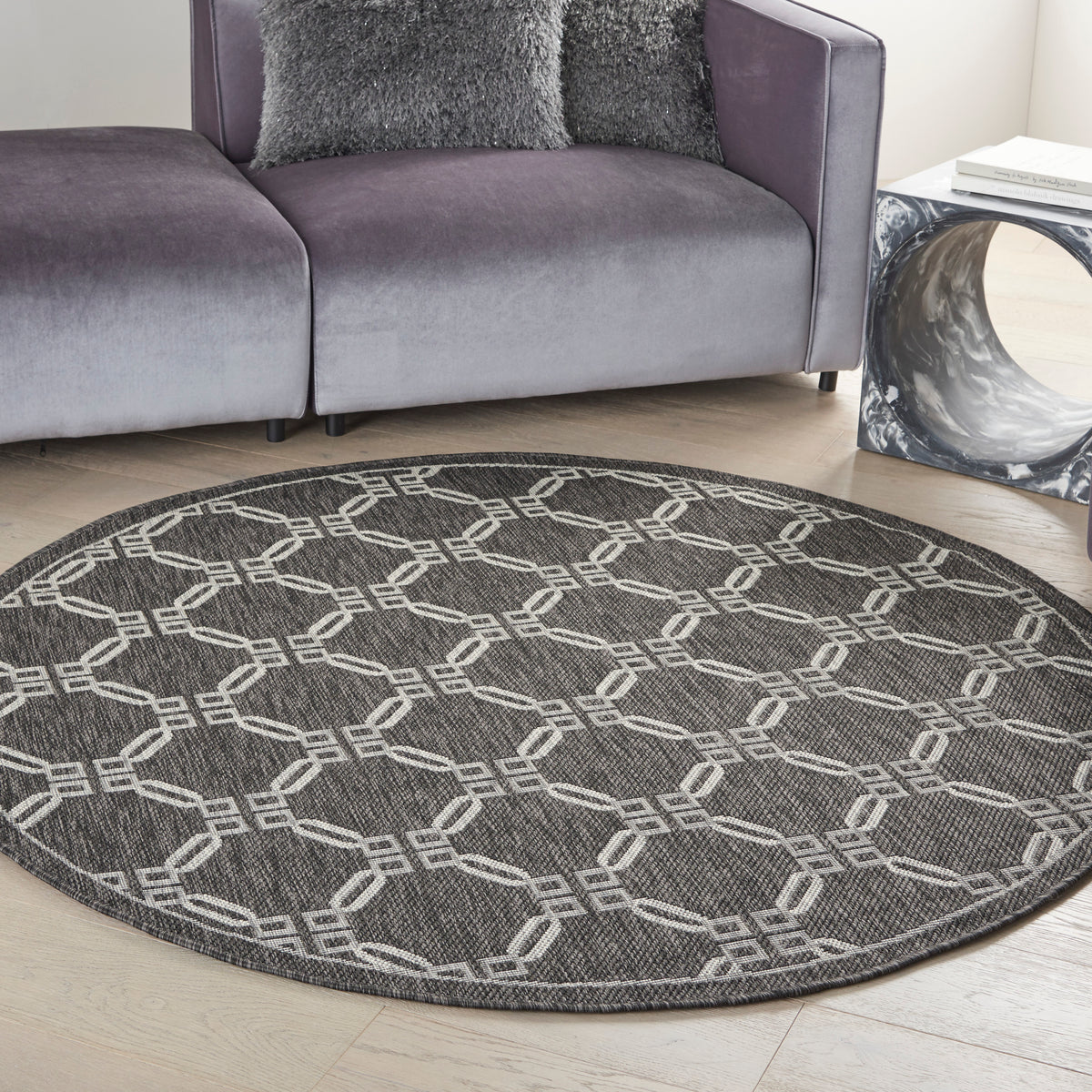 Country Side CTR02 Charcoal Rug