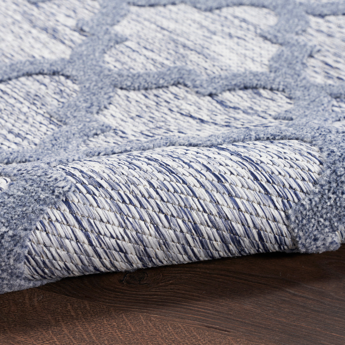 Easy Care NES01 Denim Blue Rug