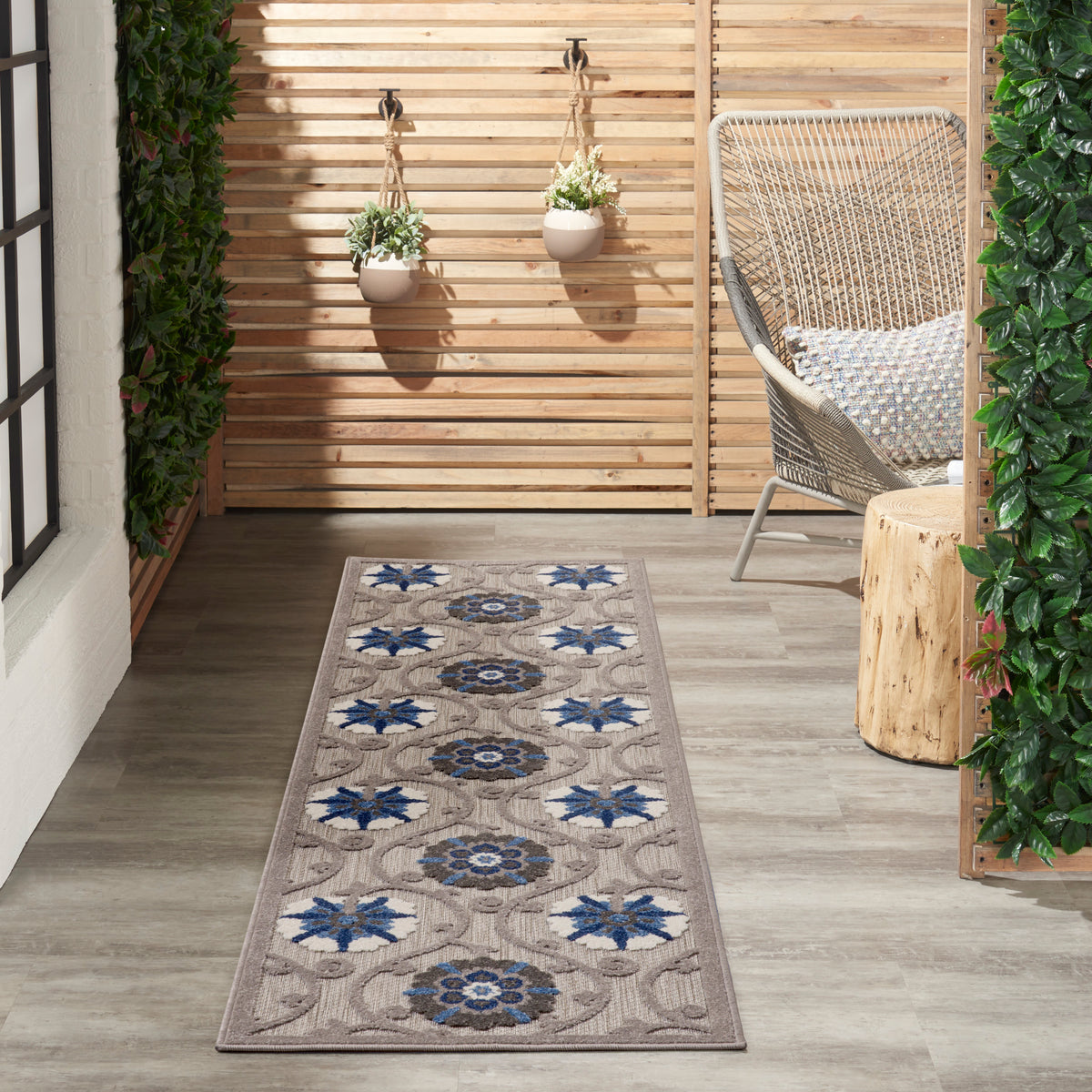 Aloha ALH19 Grey Blue Rug