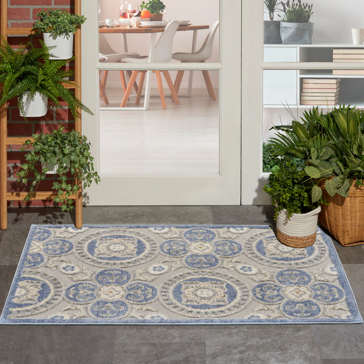 Aloha ALH30 Blue Grey Rug