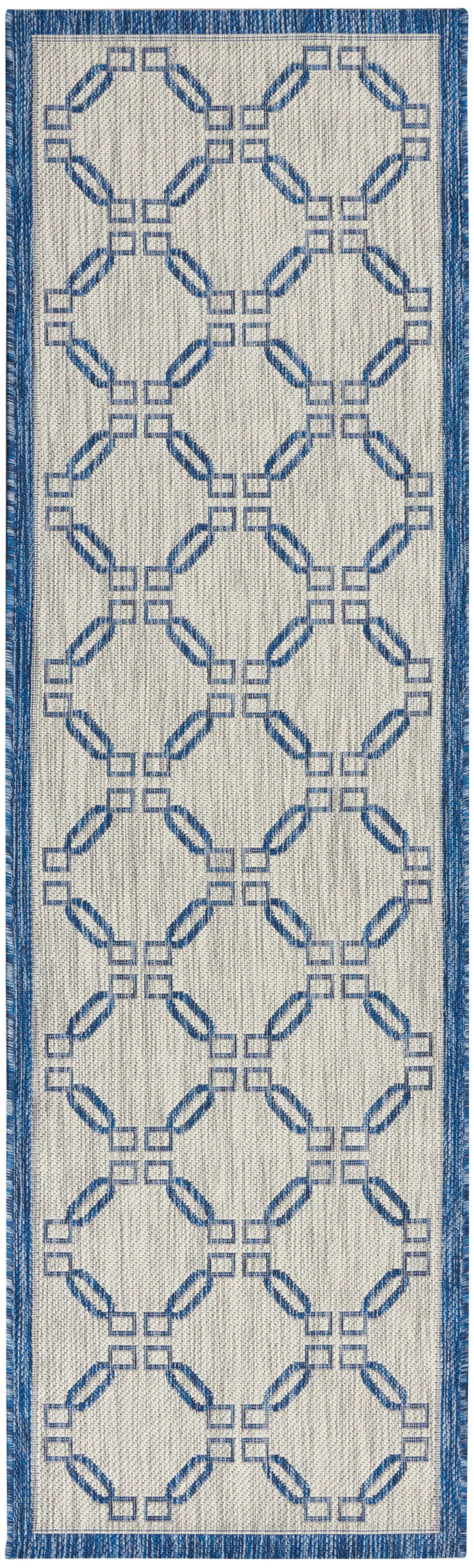 Country Side CTR02 Ivory Blue Rug