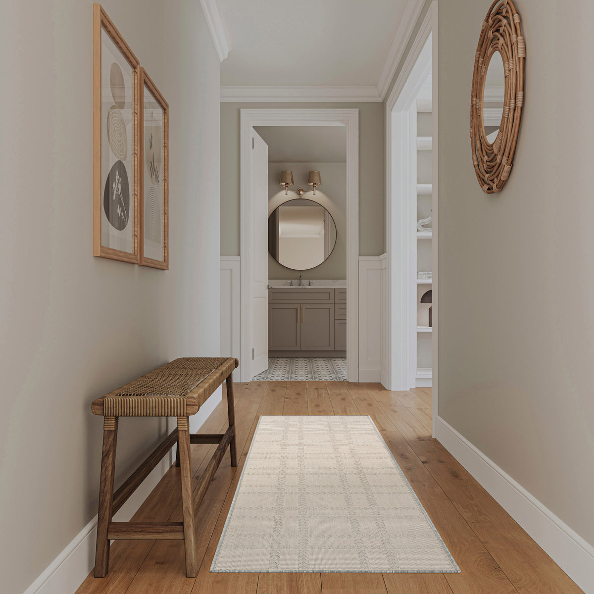 Horizon Indoor/Outdoor HOZ04 Grey Rug