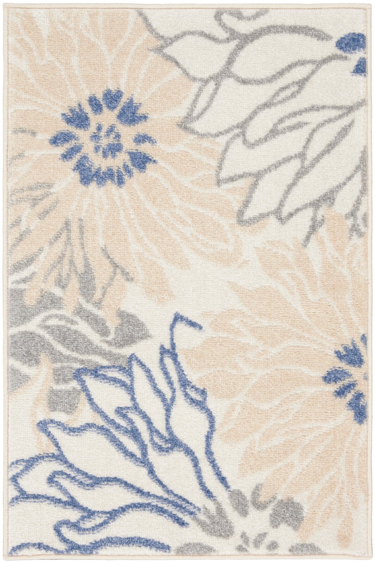 Passion PSN17 Ivory Grey Blue Rug