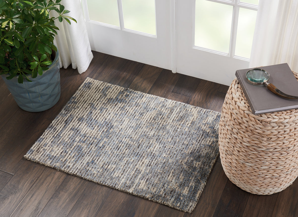 Ellora ELL04 Graphite Rug