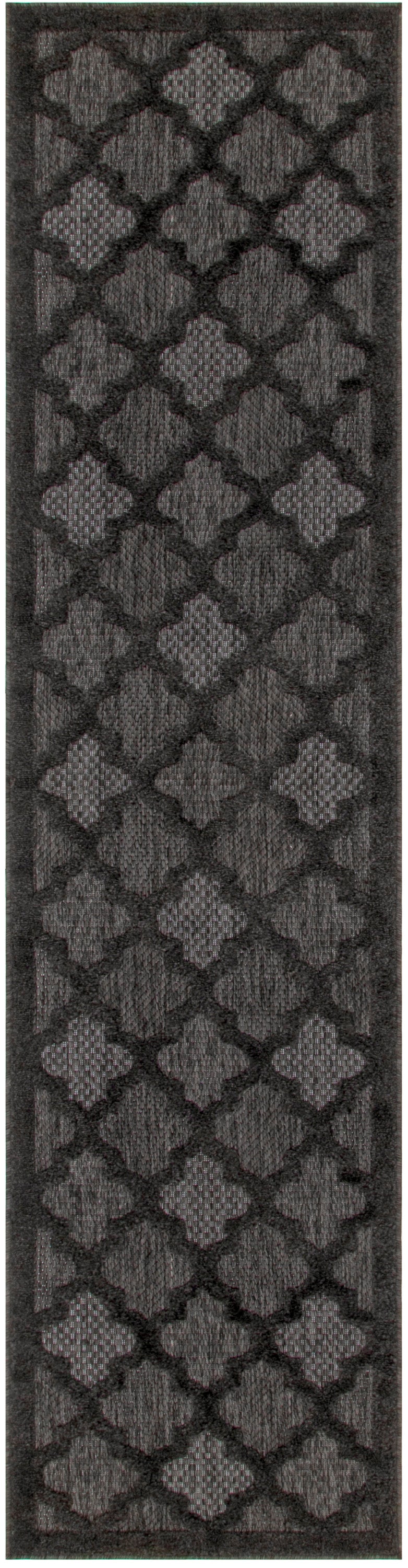 Easy Care NES01 Charcoal Black Rug