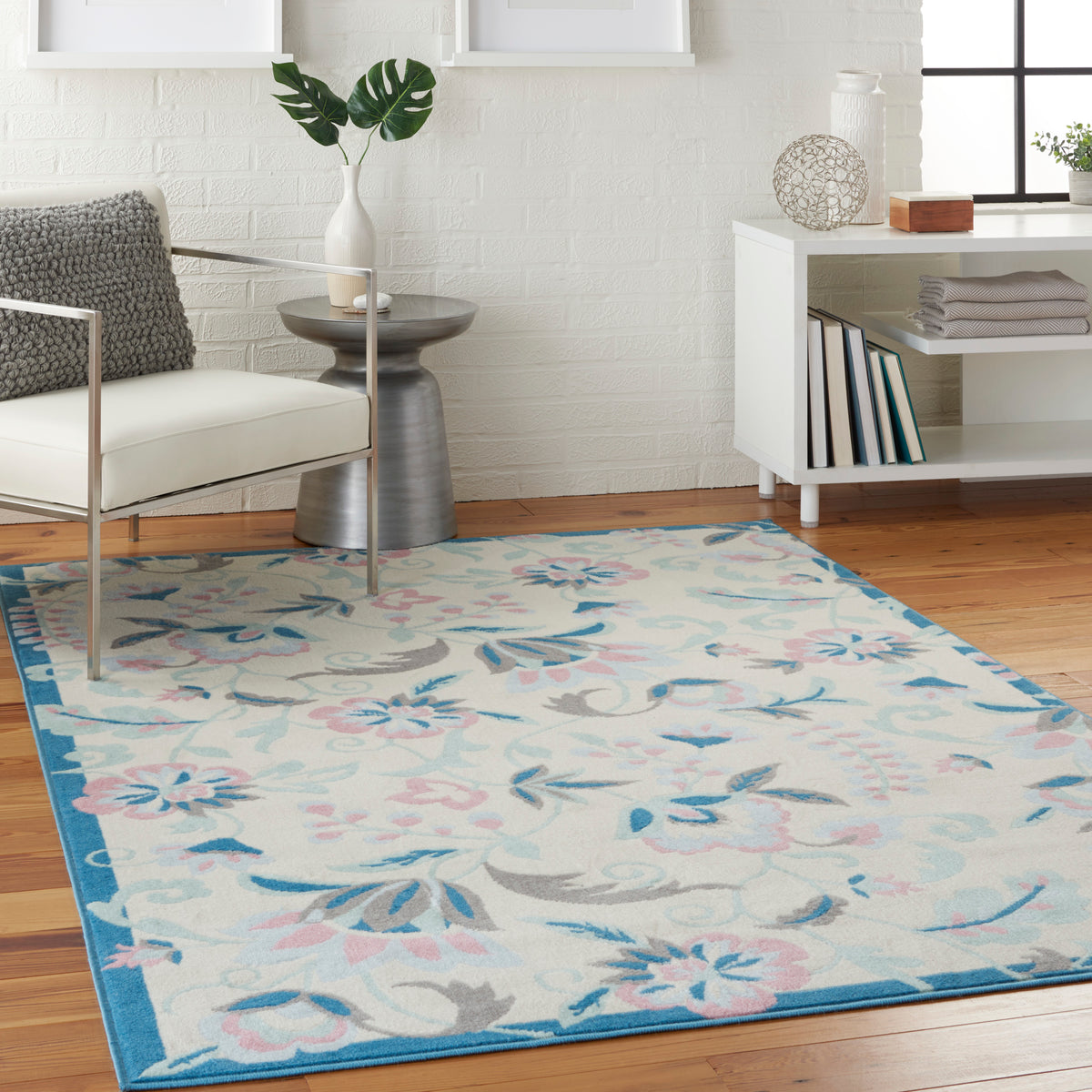 Jubilant JUB15 Ivory/Multicolor Rug