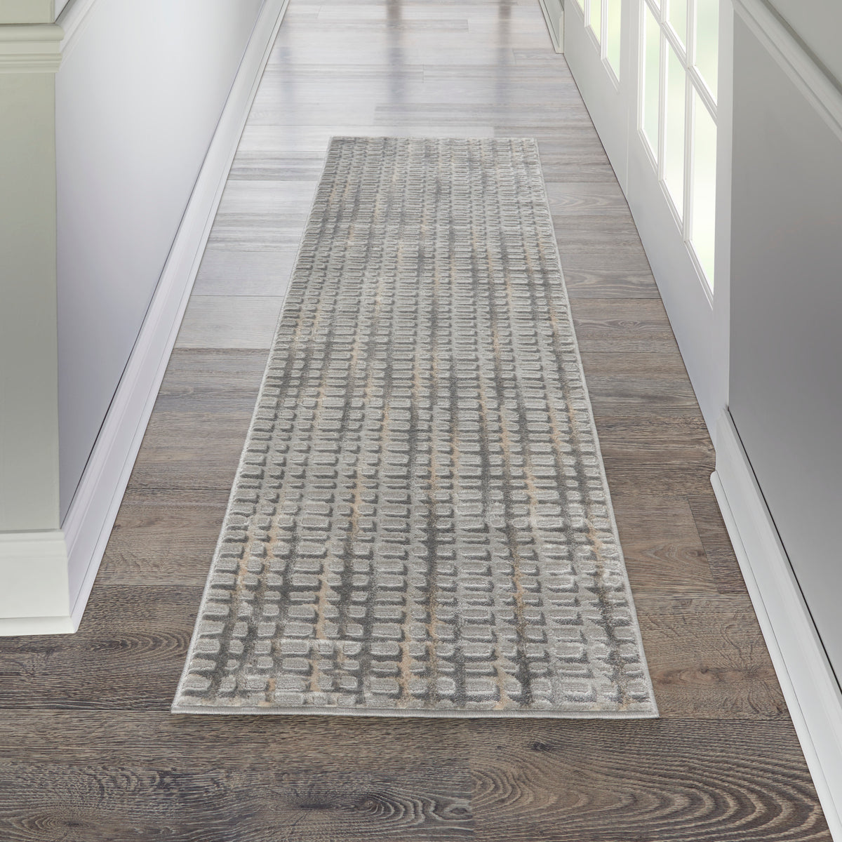 Solace SLA04 Grey Beige Rug