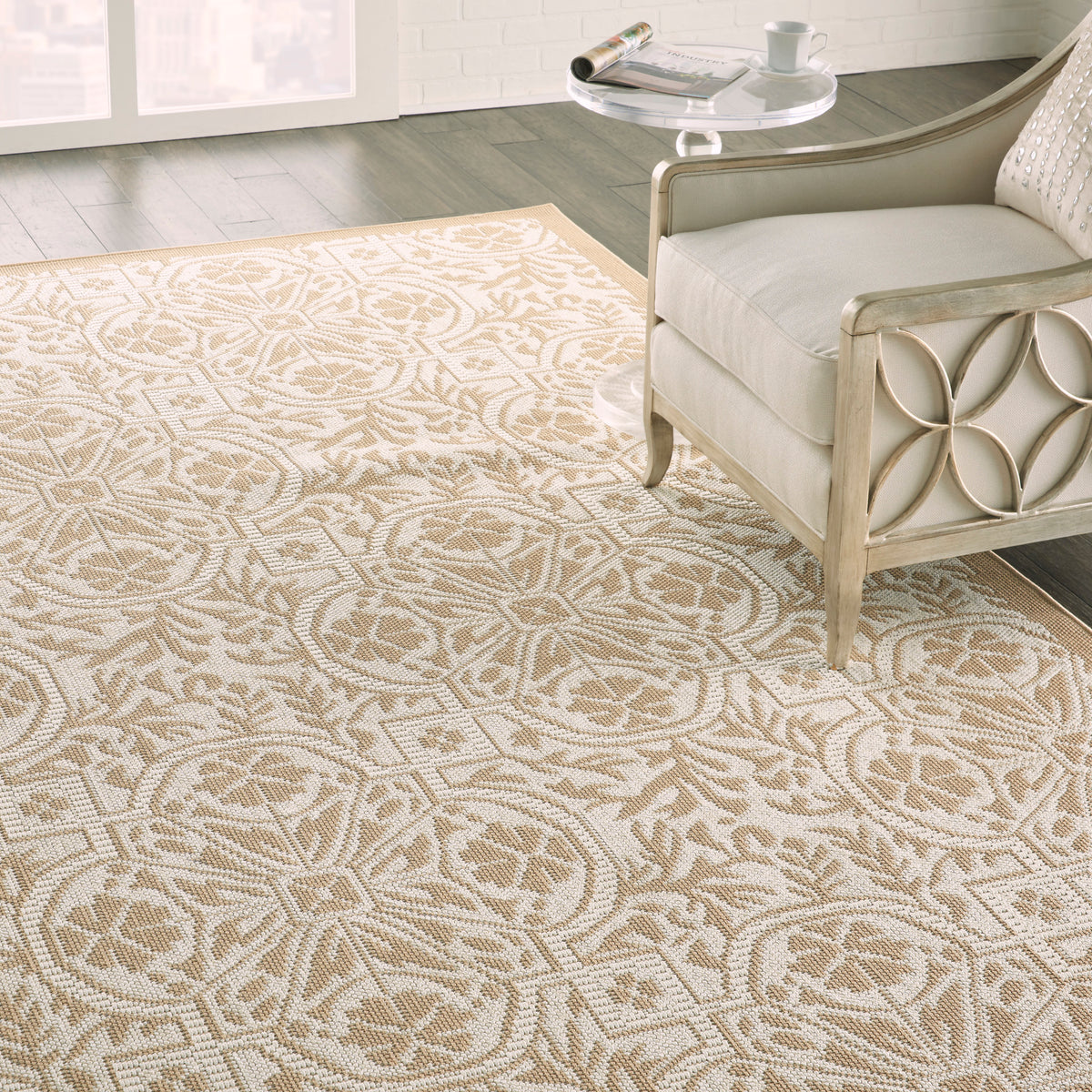 Aruba ARB02 Beige Cream Rug