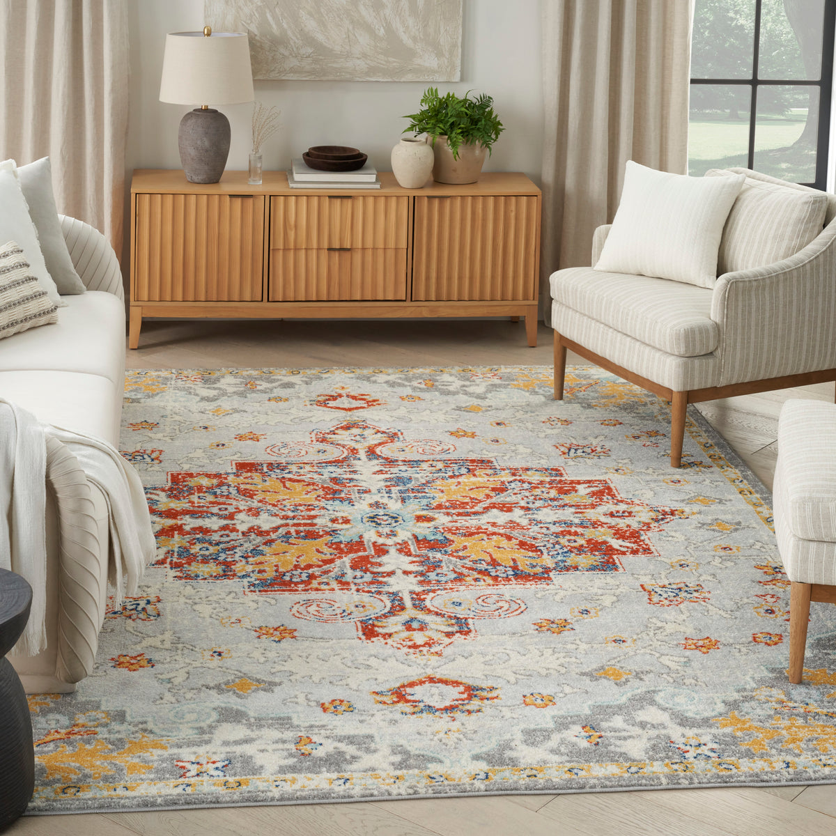 Passion PSN52 Grey Multicolor Rug