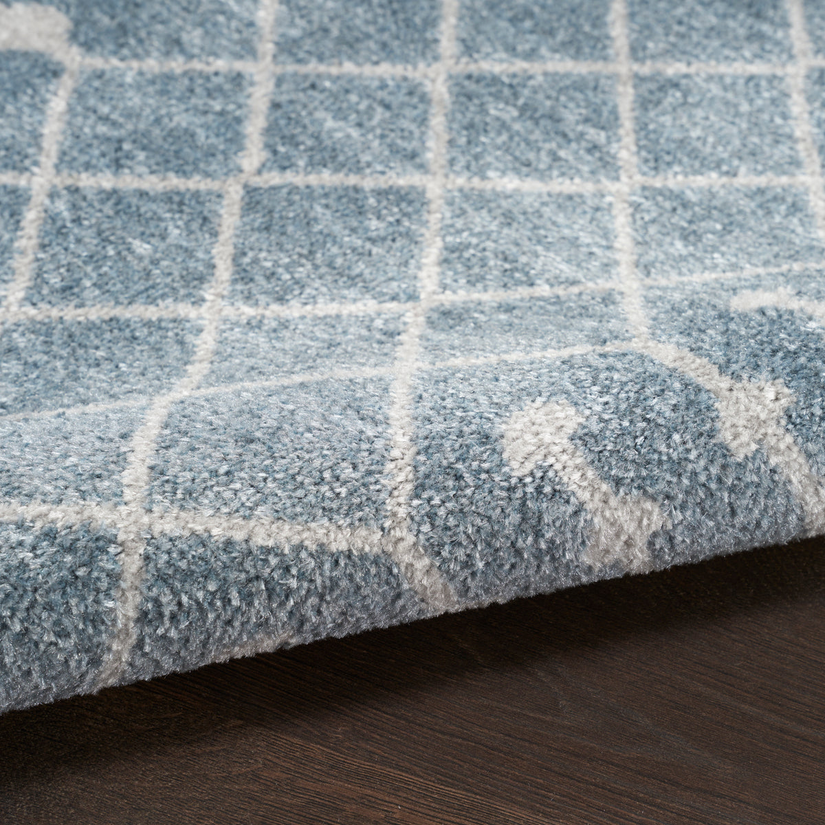 Astra Machine Washable ASW10 Blue Rug
