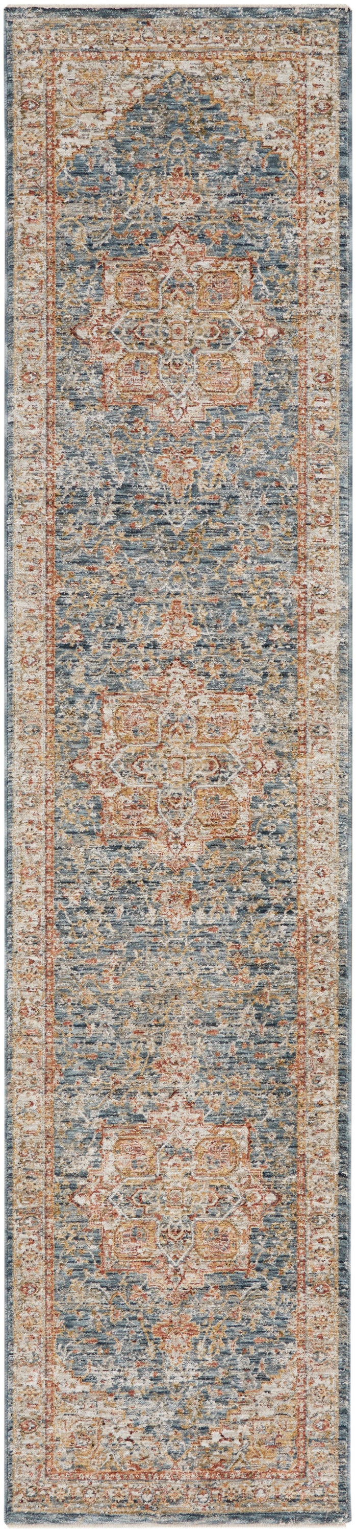 Sahar SHR06 Ivory Blue Rug