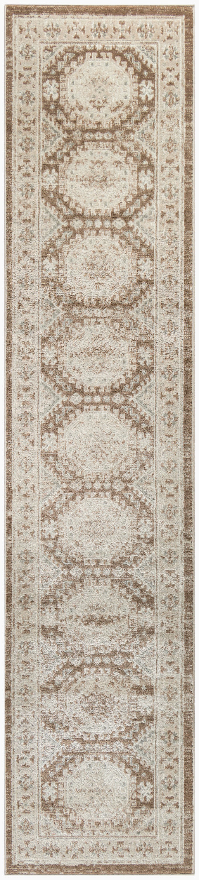 Serenity Home SRH01 Ivory Mocha Rug