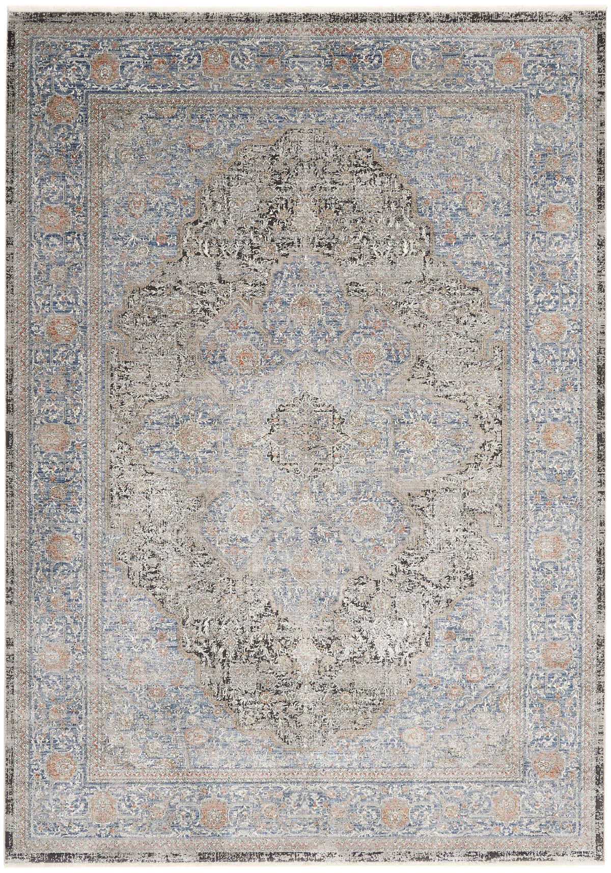 Starry Nights STN07 Blue Rug