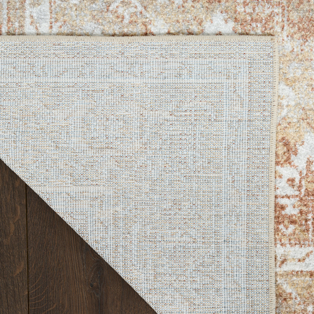 Astra Machine Washable ASW11 Rust Multicolor Rug