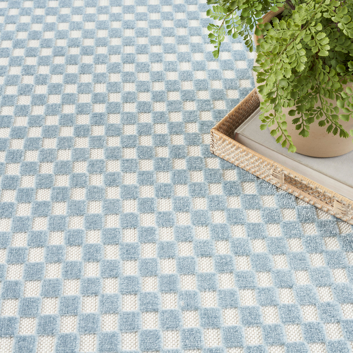 Care Free CAF02 Blue Rug