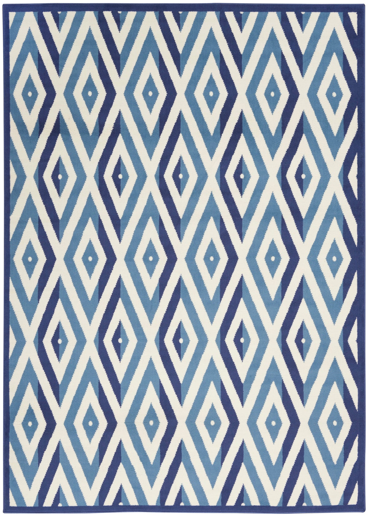 Grafix GRF18 White Blue Rug