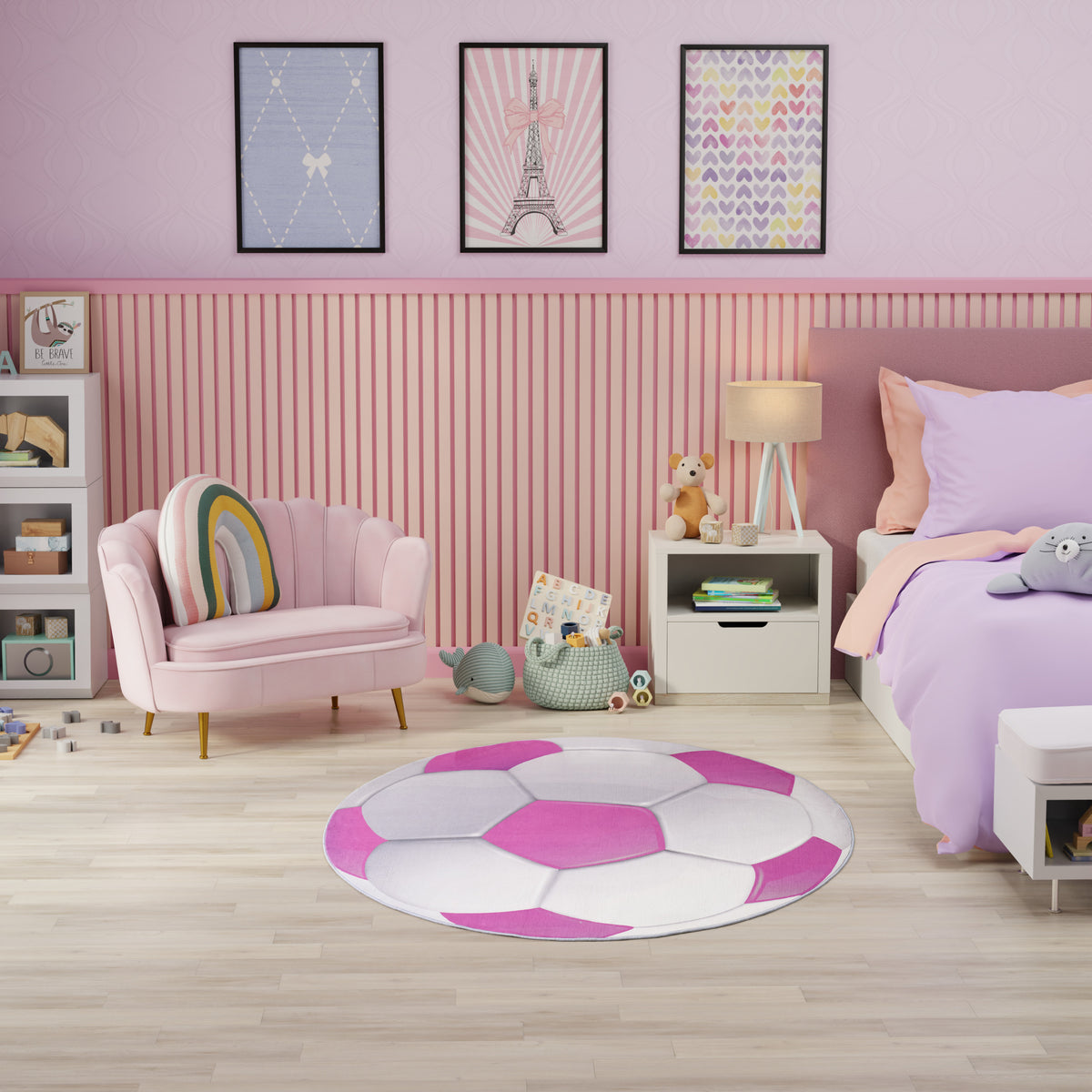 Imagination IMA08 Pink Rug
