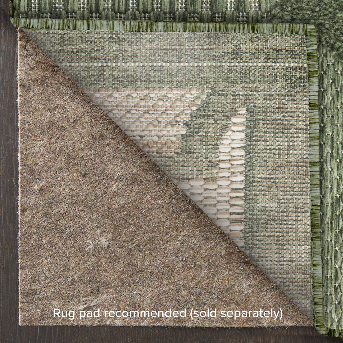 Easy Care NES01 Green Rug
