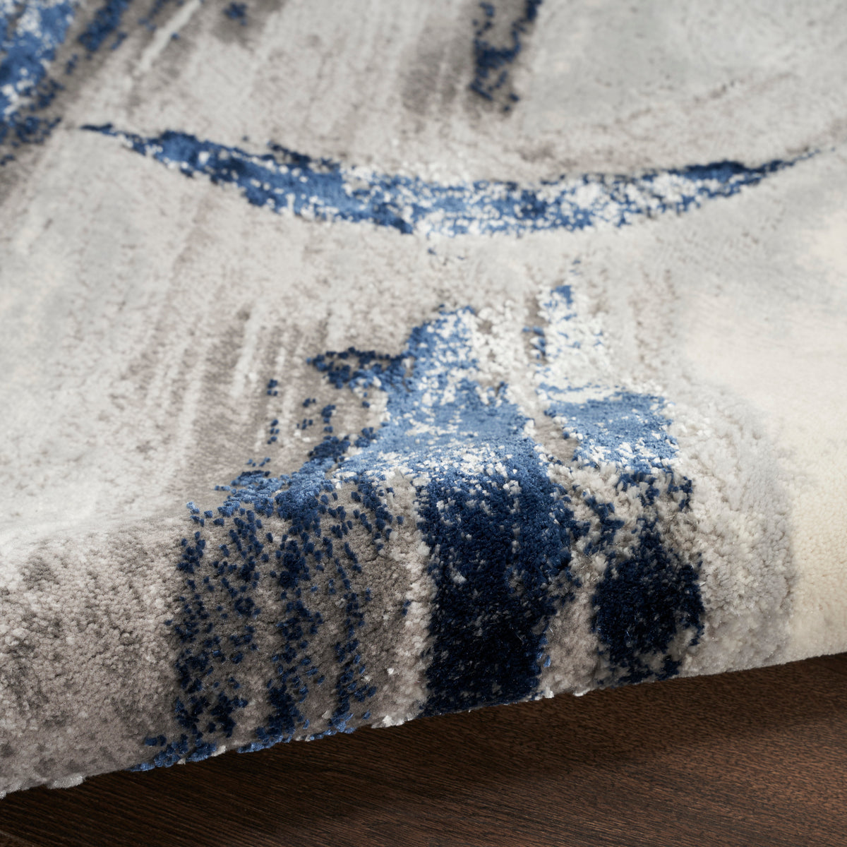 Splash BSK02 Grey Navy Rug