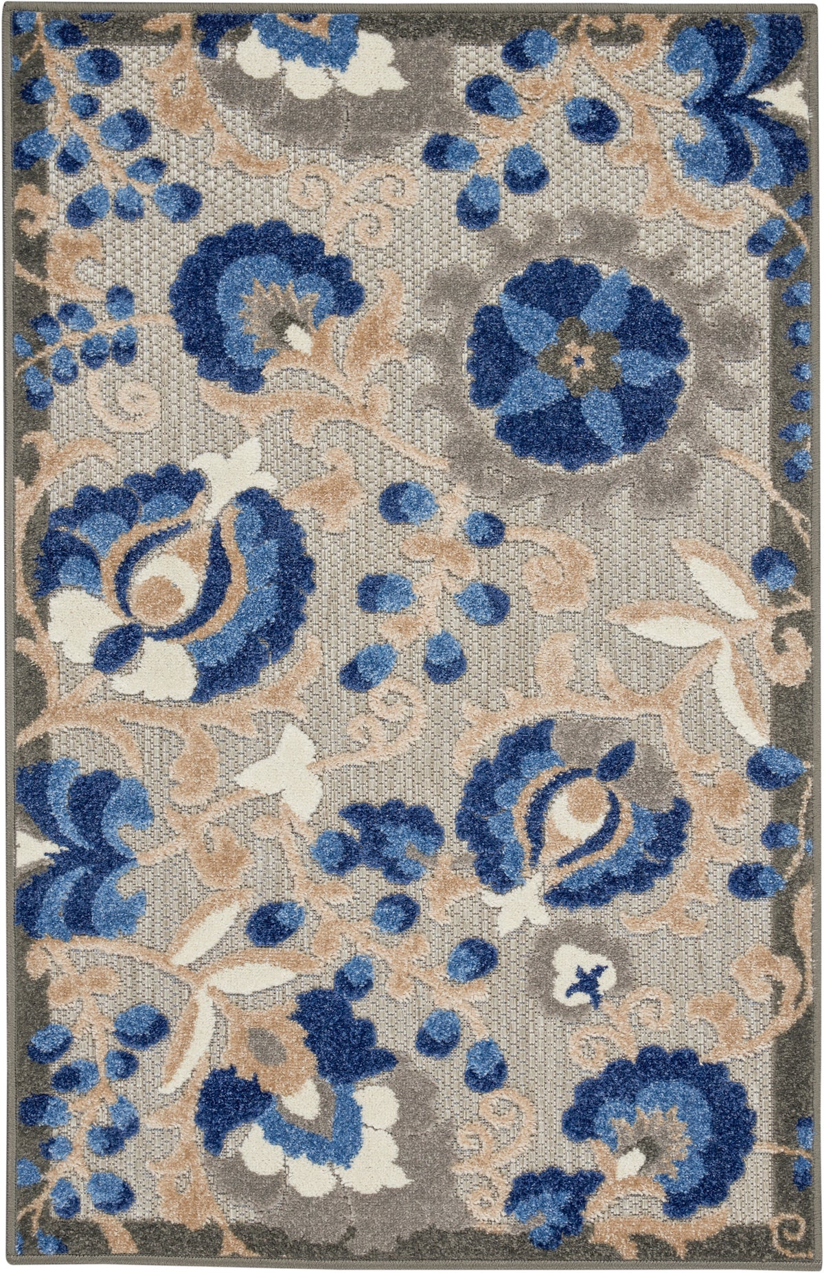 Aloha ALH17 Natural Blue Rug