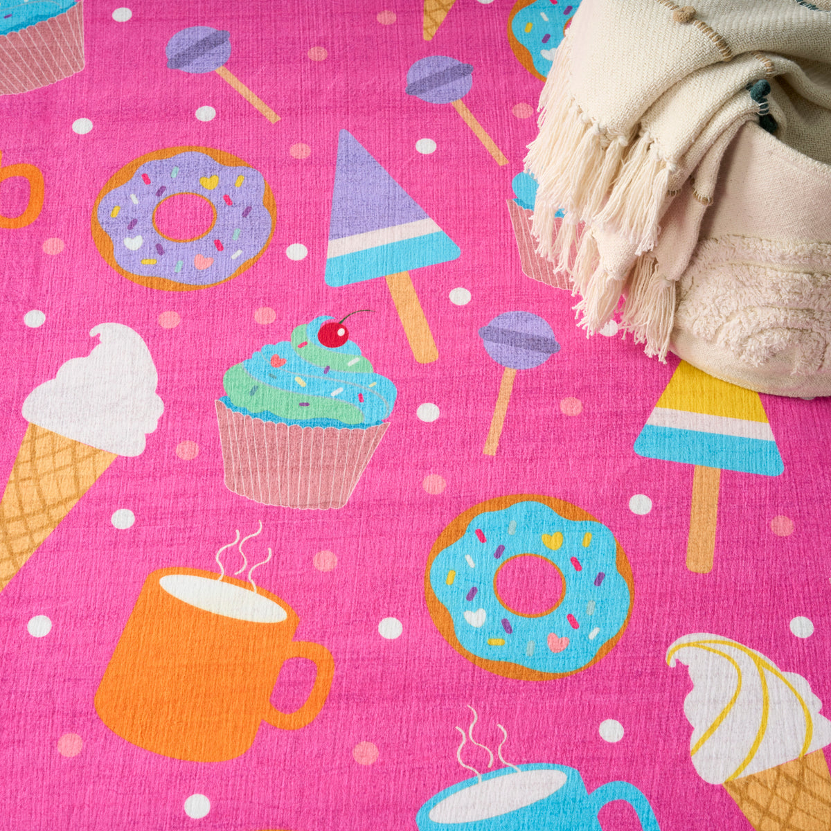 Imagination IMA19 Pink Multicolor Rug