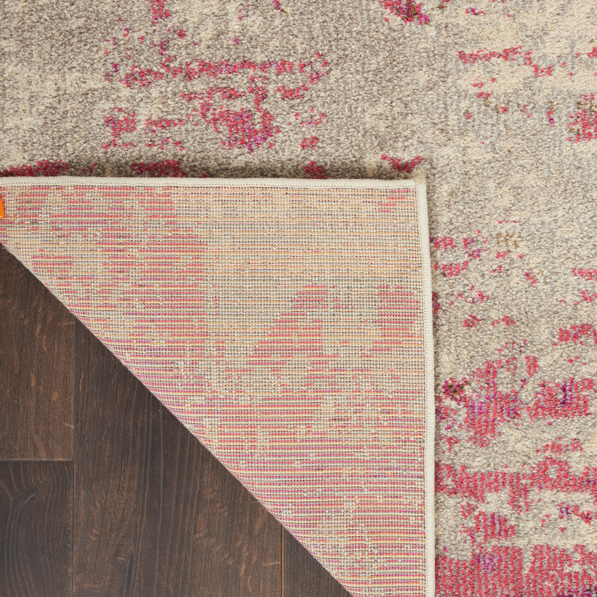 Celestial CES02 Ivory Pink Rug