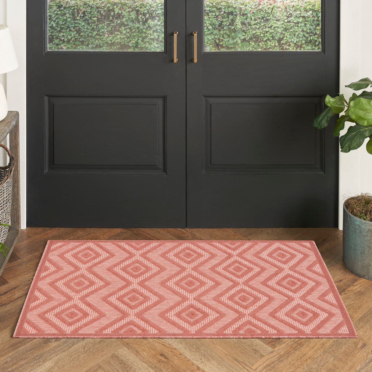 Versatile NRV01 Coral Orange Rug