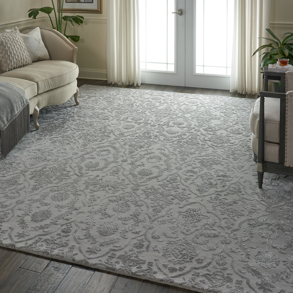Opaline OPA15 Taupe Rug