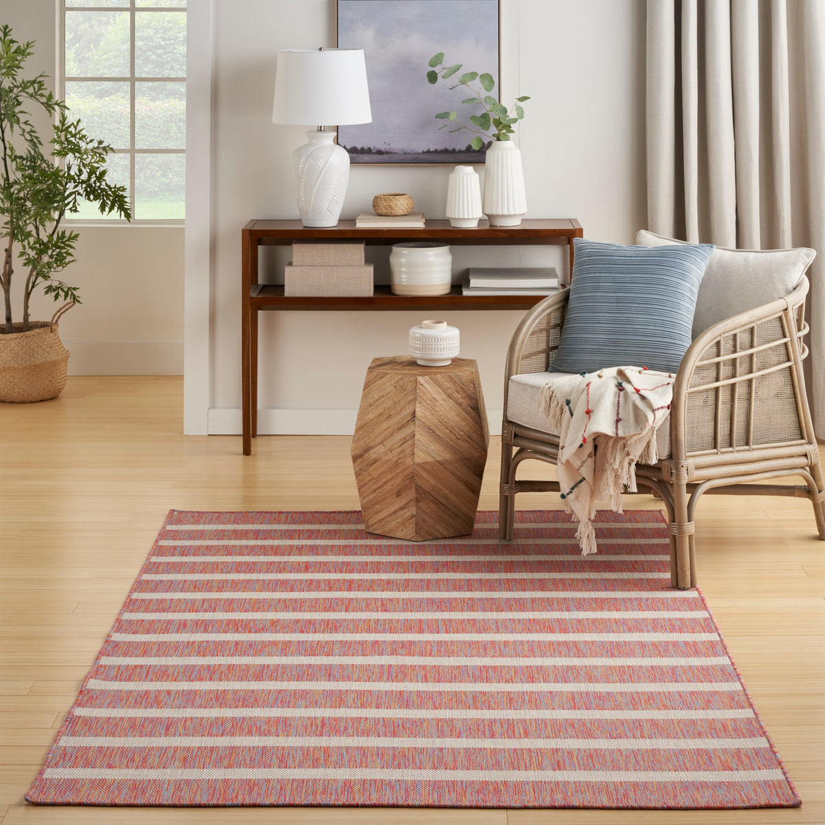 Positano POS03 Rainbow Ivory Rug