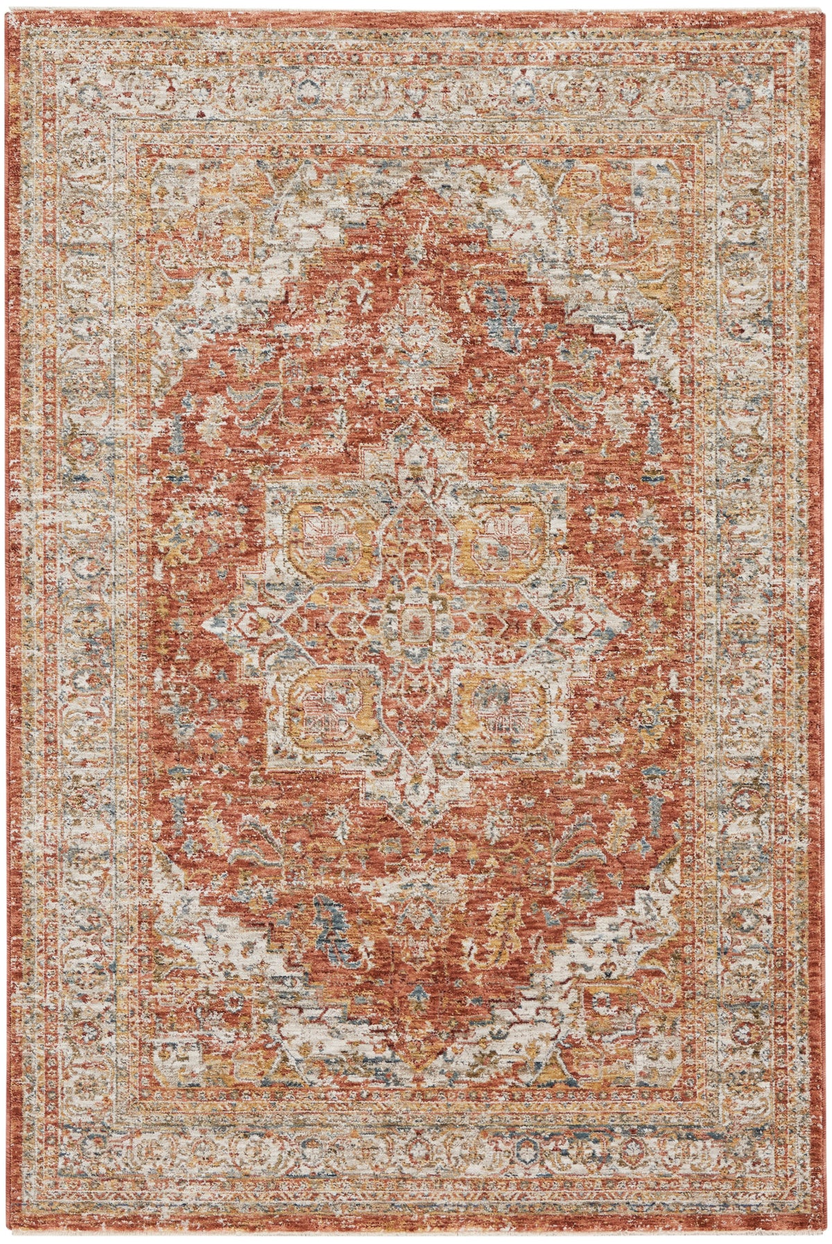 Sahar SHR06 Ivory Multicolor Rug