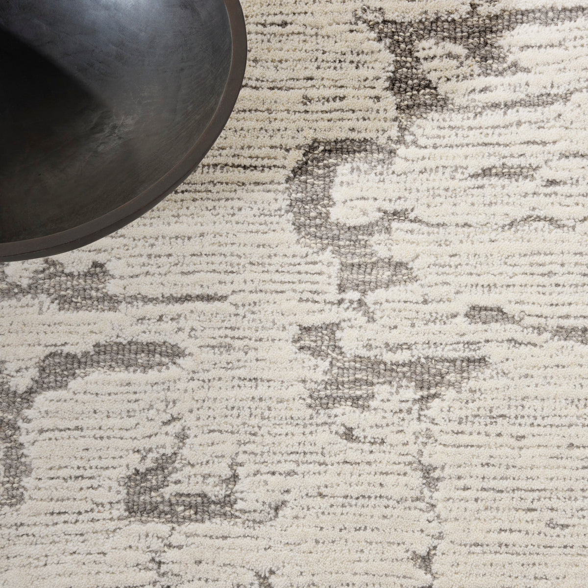 CK009 Sculptural SCL01 Grey Rug